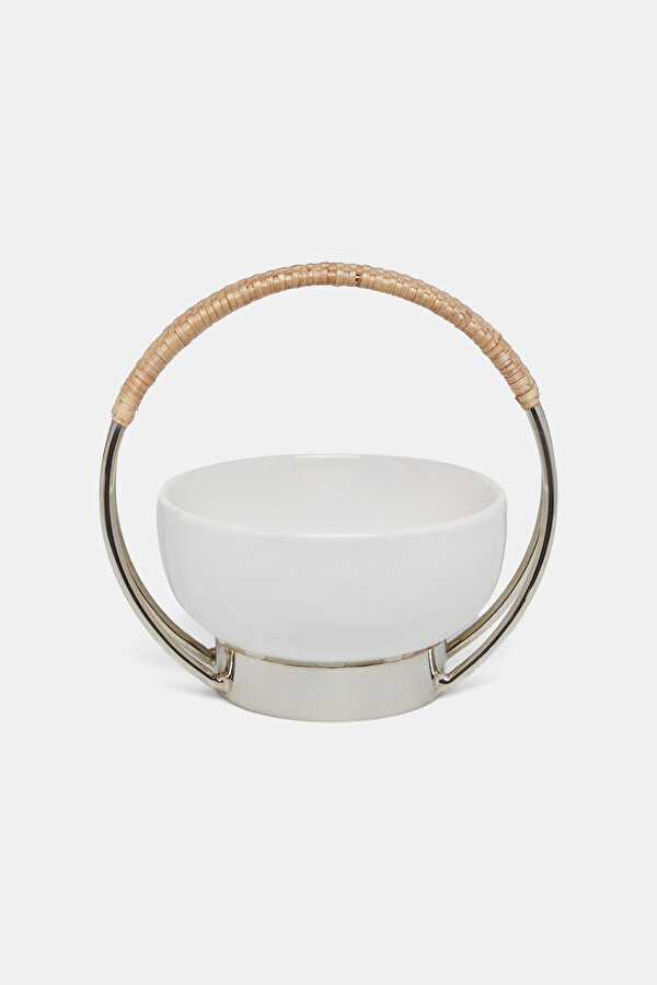 RATTAN SAPLI KÜÇÜK BOY SERAMİK KASE 2