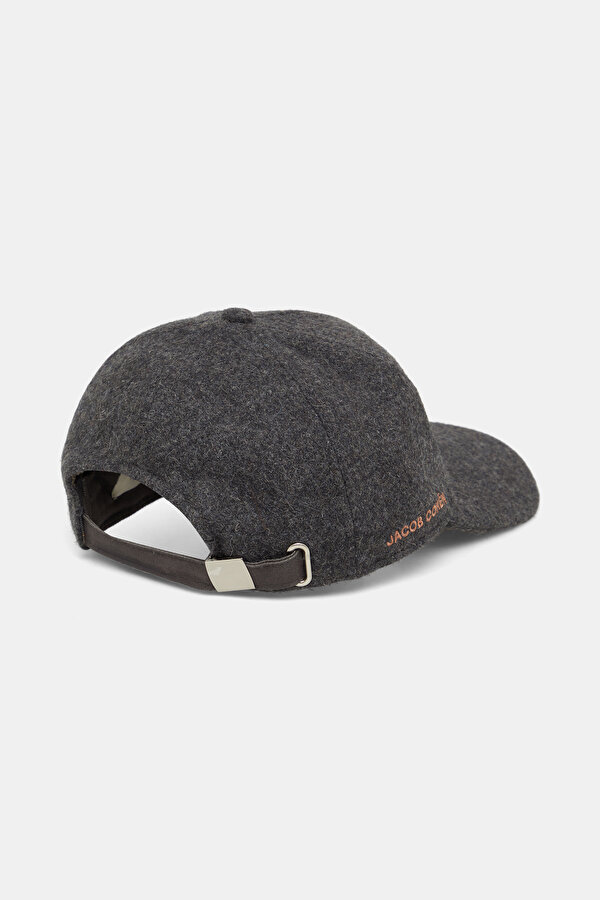 DARK GREY WOOL HAT 2