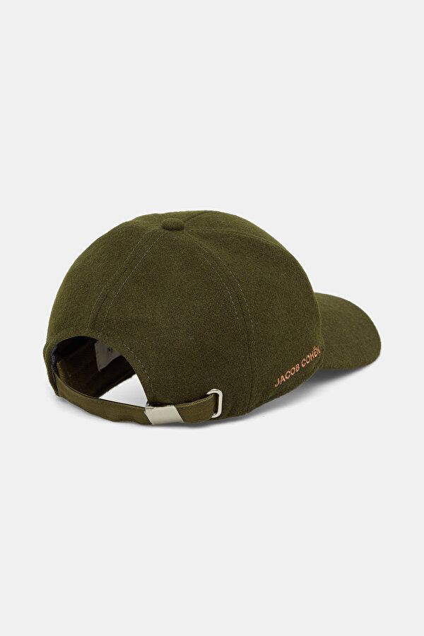 DARK GREEN WOOL HAT 2