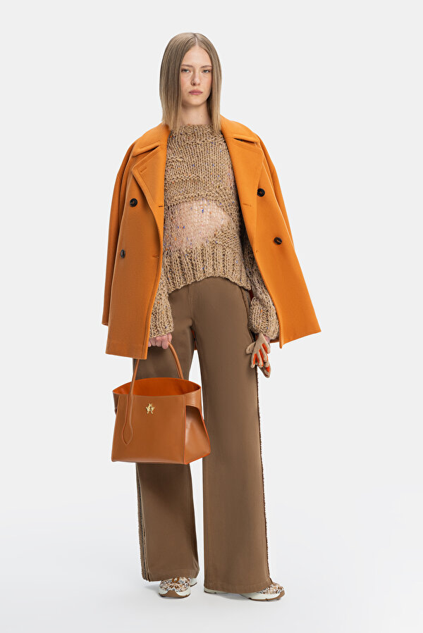 ORANGE REEFER JACKET