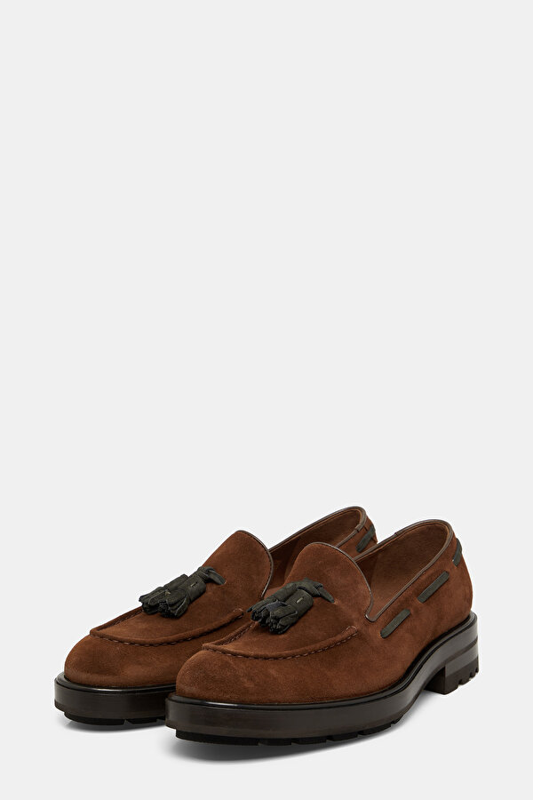 SÜET DERİ PÜSKÜLLÜ LOAFER 2