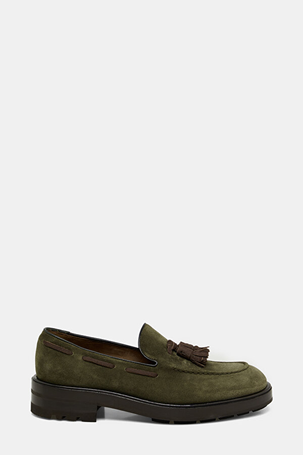 SÜET DERİ PÜSKÜLLÜ LOAFER