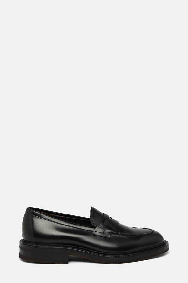 BANTLI DERİ LOAFER AYAKKABI