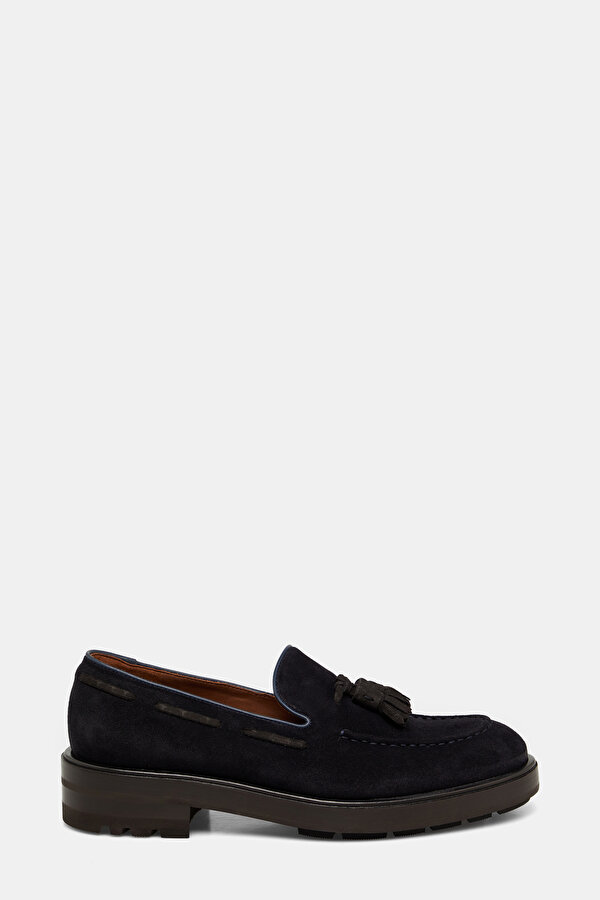 SÜET DERİ PÜSKÜLLÜ LOAFER
