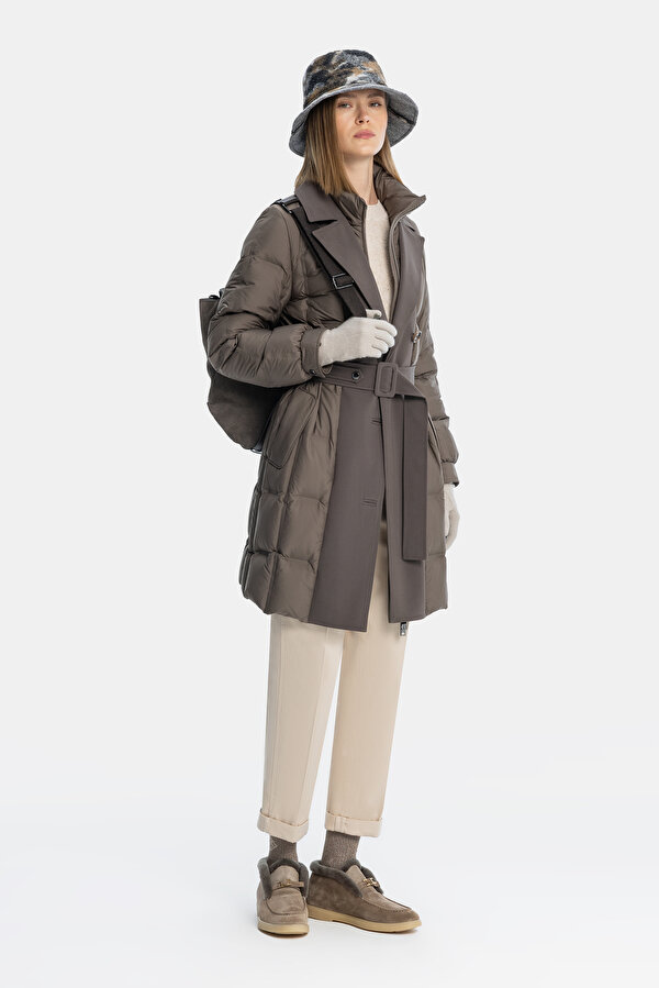 KHAKI REEFER JACKET