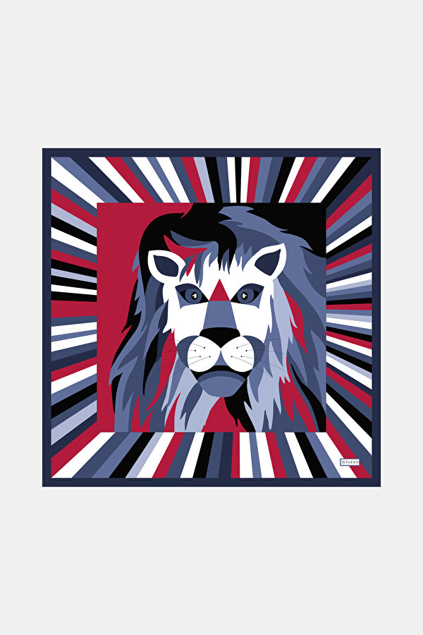 ASLAN BURCU İPEK TWILL BANDANA