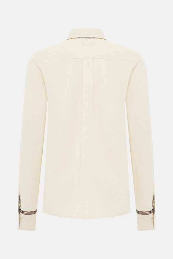 CREAM LONG SLEEVE SHIRT 6