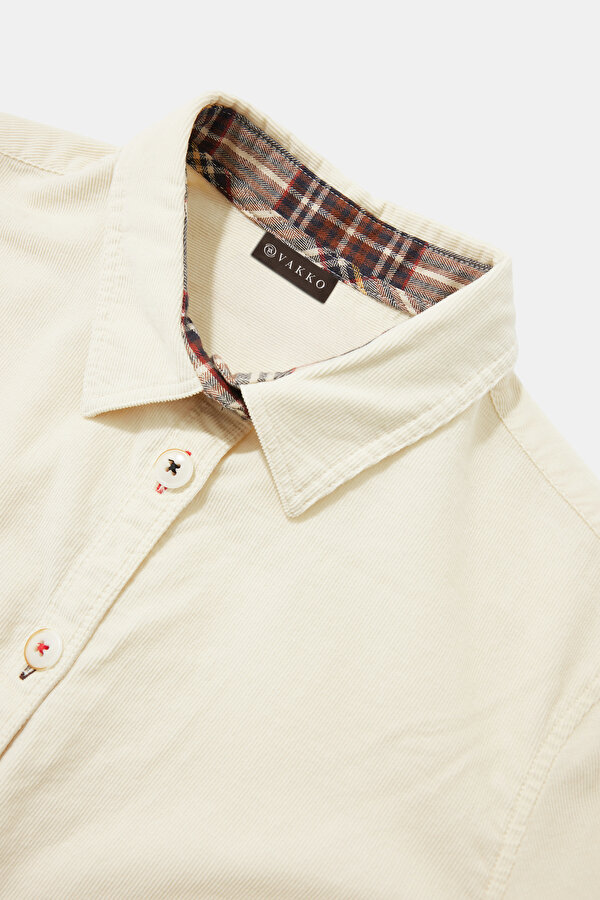 CREAM LONG SLEEVE SHIRT 7