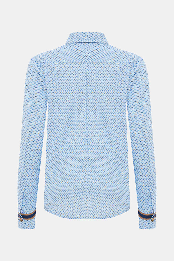 BLUE LONG SLEEVE SHIRT 7