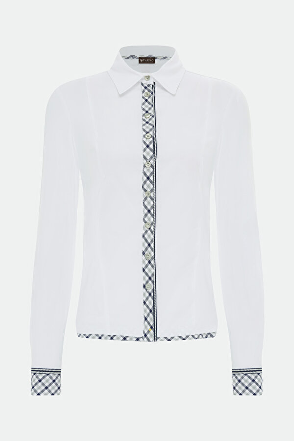 WHITE LONG SLEEVE SHIRT