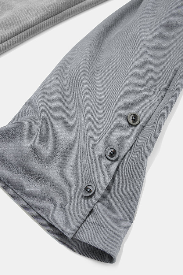 GREY STRAIGHT CUT TROUSERS 7