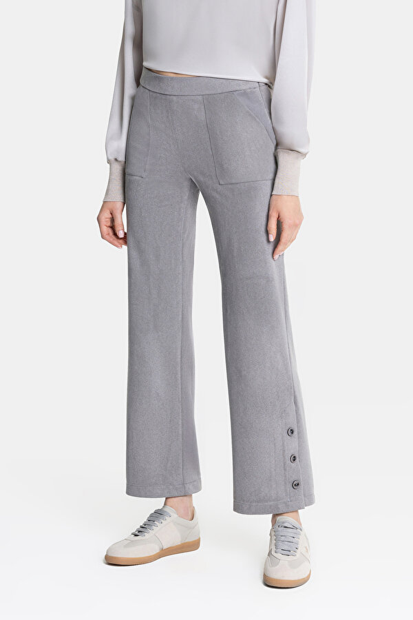 GREY STRAIGHT CUT TROUSERS 2