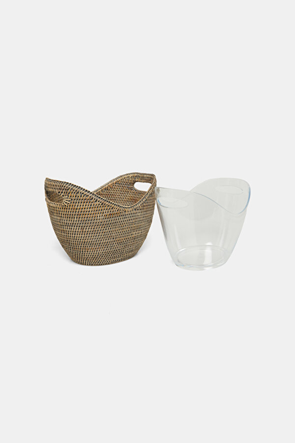 RATTAN BUZ KOVASI SİYAH 2