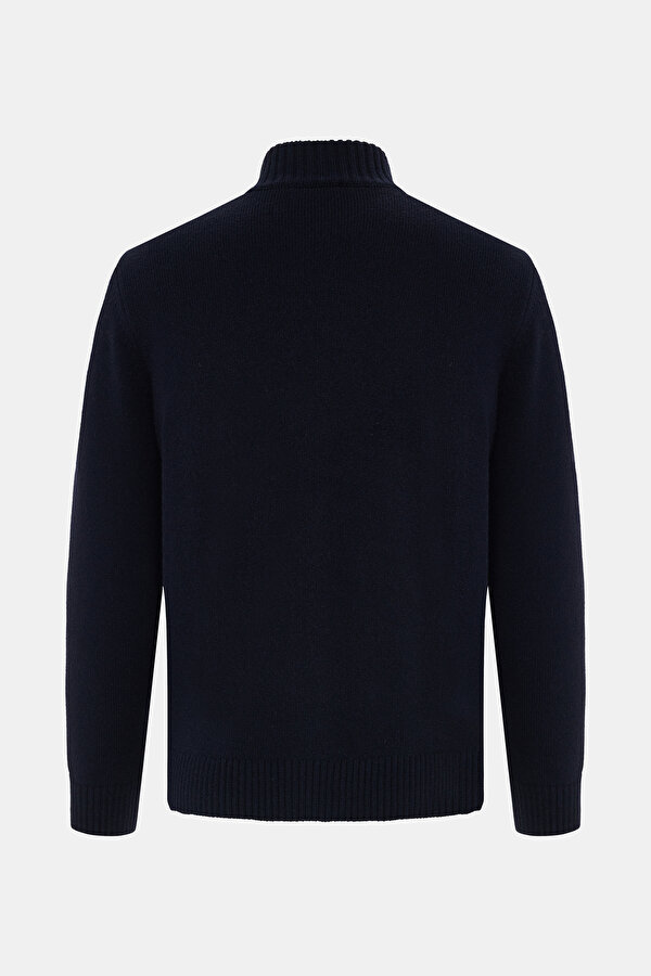 NAVY BLUE KNITTING DESIGN TRICOT 2