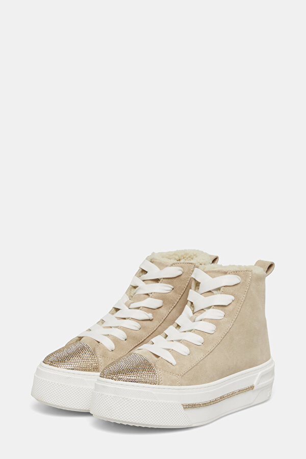 BEIGE LEATHER SHOE 2