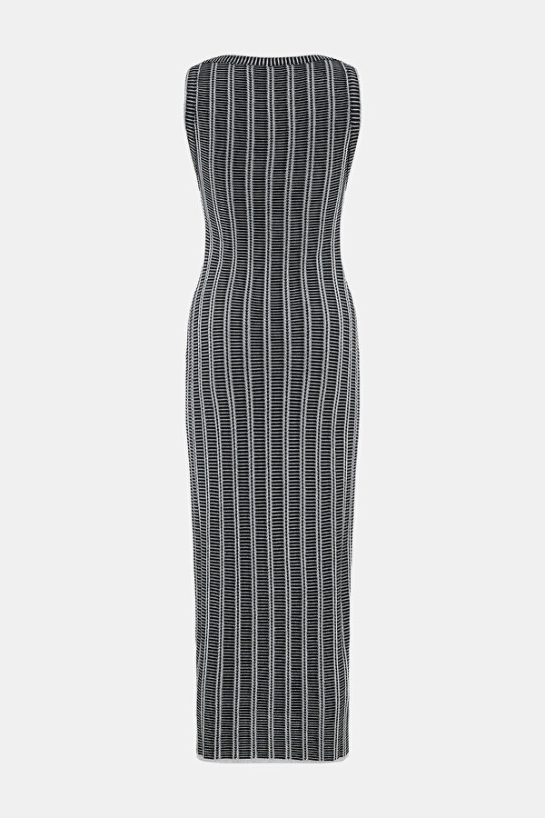 SILVER SLEEVELESS DRESS 7