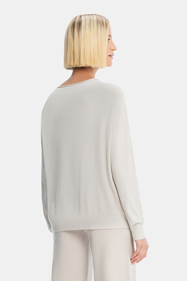 BEIGE BASIC / ROUND NECKLINE 2
