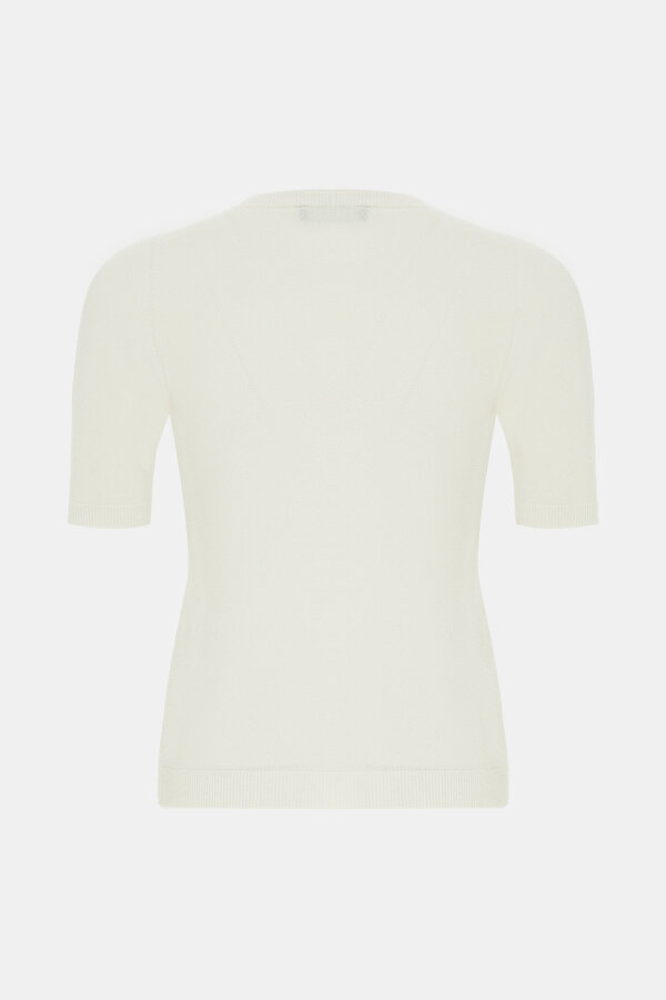 ECRU BASIC / ROUND NECKLINE 2