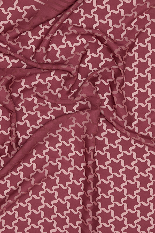 BORDO ESMERALDA EŞARP 2