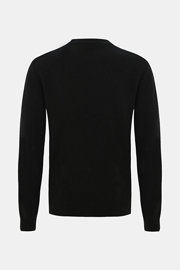 BLACK BASIC / ROUND NECKLINE TRICOT 2