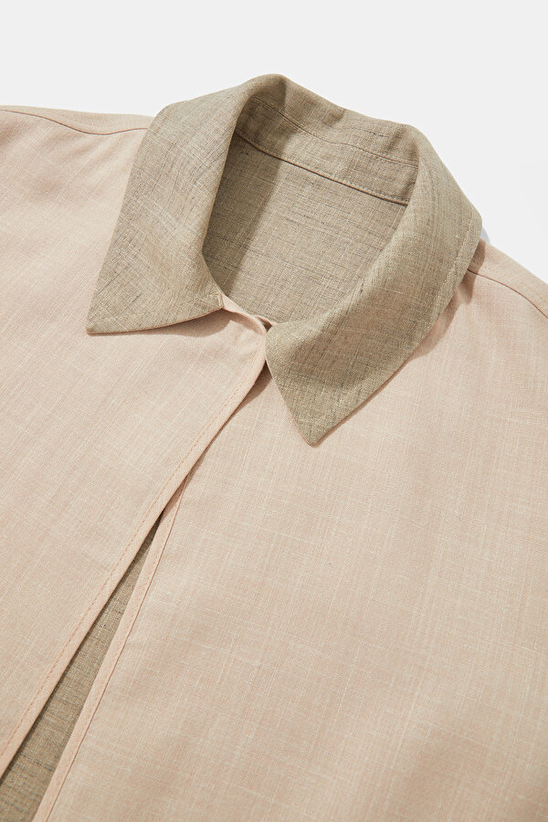 MINK SURPLICE NECKLINE (CROSS-OVER NECKLINE) JACKET 12