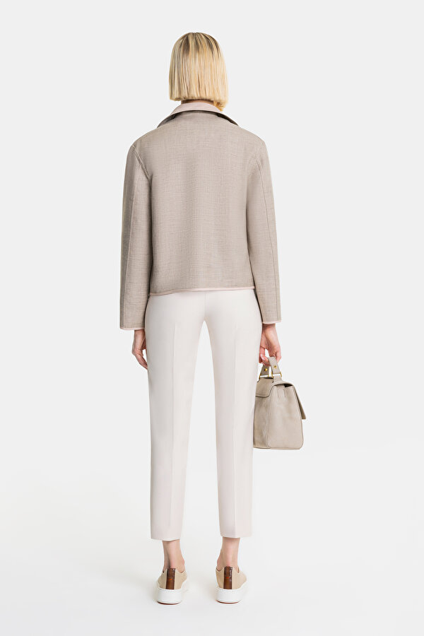 MINK SURPLICE NECKLINE (CROSS-OVER NECKLINE) JACKET 6