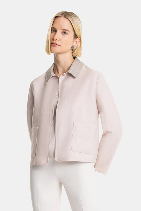 MINK SURPLICE NECKLINE (CROSS-OVER NECKLINE) JACKET 7