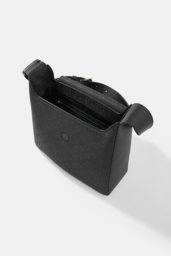 BLACK MONOGRAM BAG 6