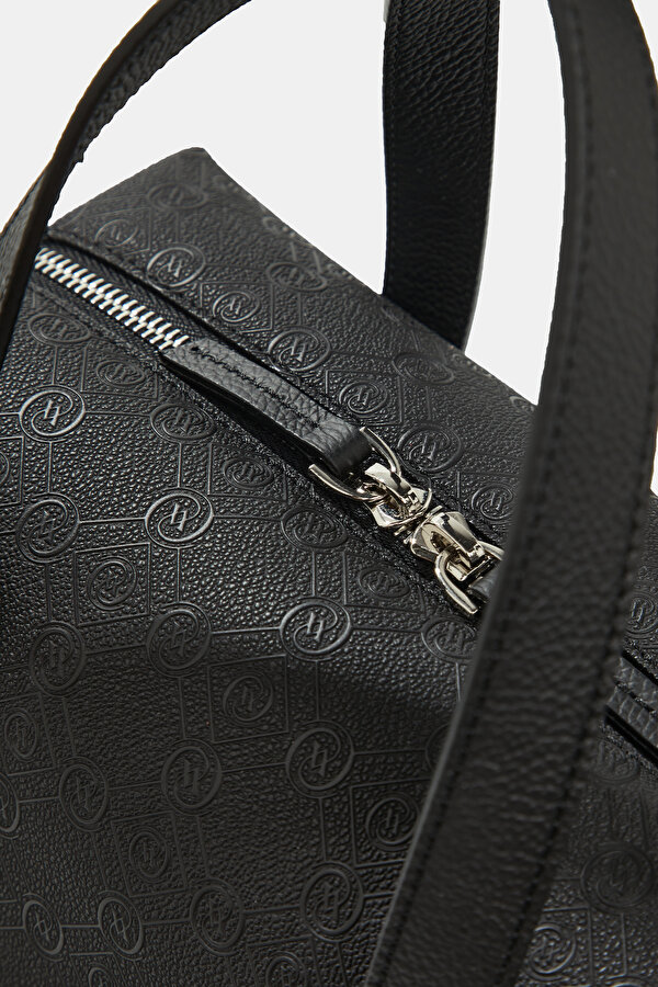 BLACK MONOGRAM BAG 6