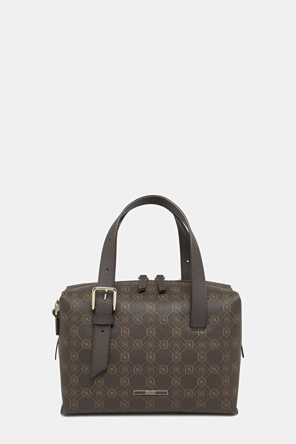 KAHVE MONOGRAM ÇANTA