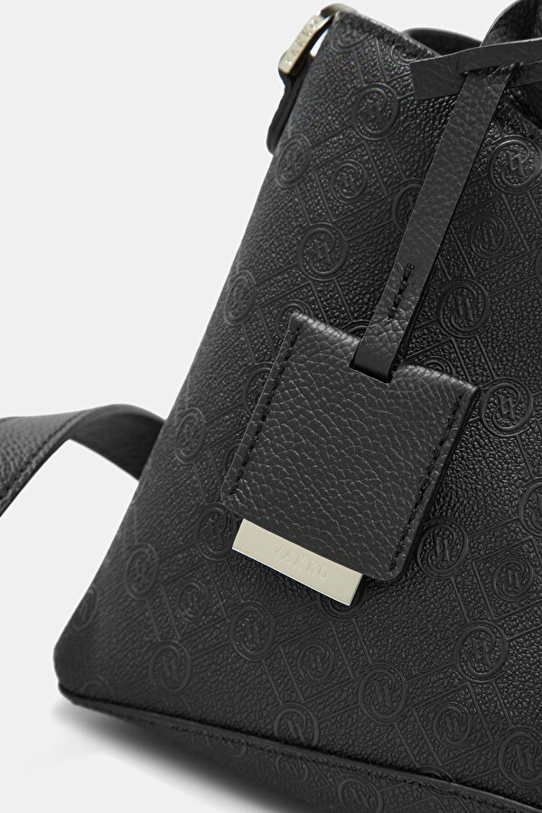 BLACK MONOGRAM BAG 6