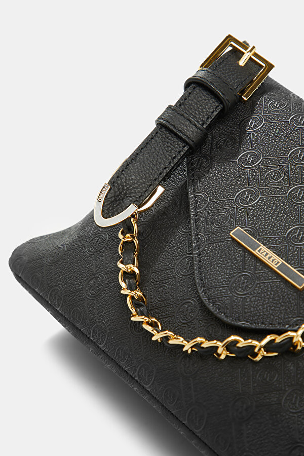 BLACK MONOGRAM BAG 6