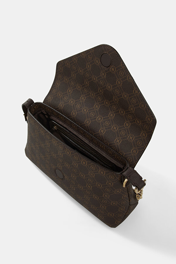 BEIGE MONOGRAM BAG 7