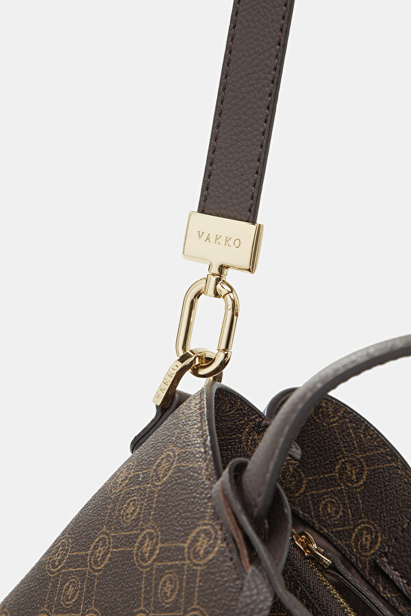 BEIGE MONOGRAM BAG 6