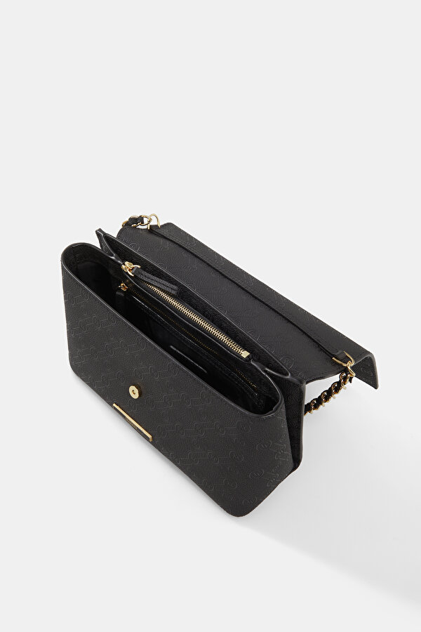 BLACK MONOGRAM BAG 6