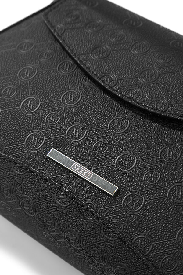 BLACK MONOGRAM BAG 6