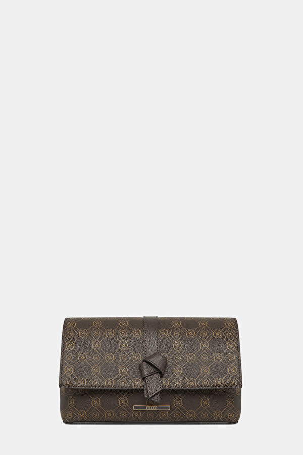 KAHVE MONOGRAM ÇANTA
