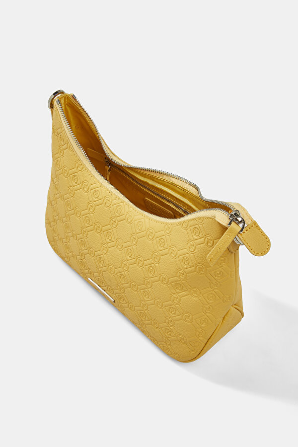 YELLOW MONOGRAM LEATHER BAG 7