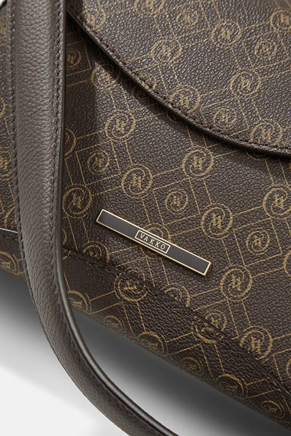 BEIGE MONOGRAM BAG 6