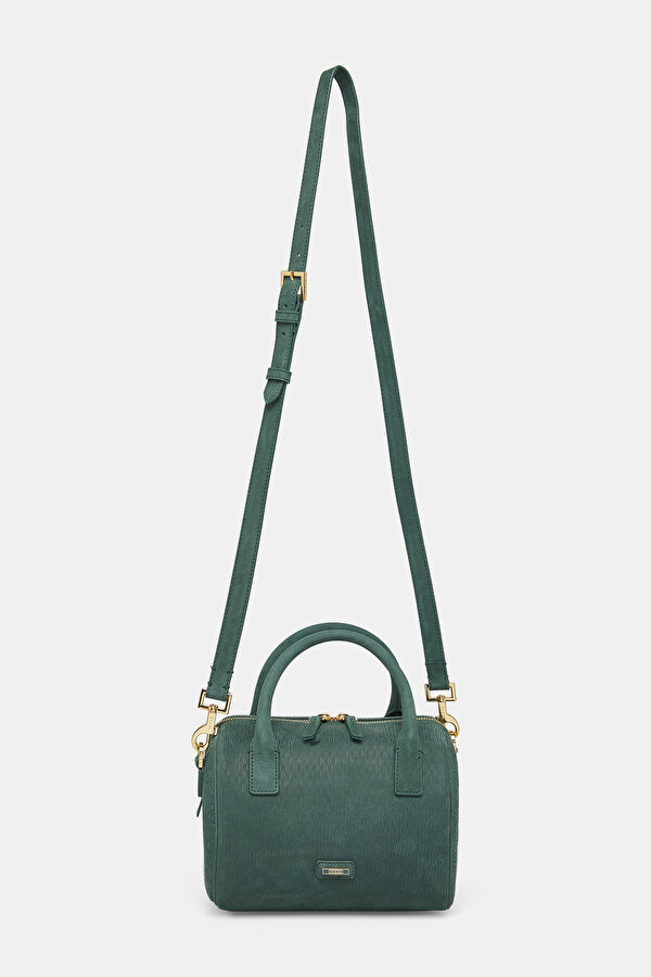 GREEN MONOGRAM LEATHER BAG 2