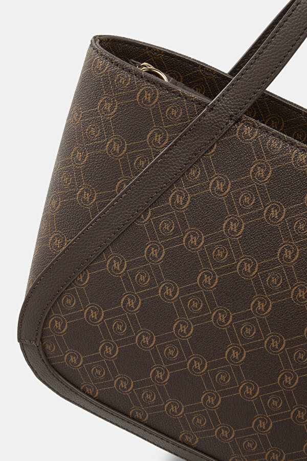 BEIGE MONOGRAM BAG 6
