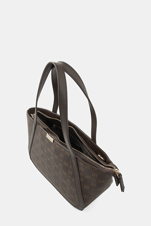 BEIGE MONOGRAM BAG 7