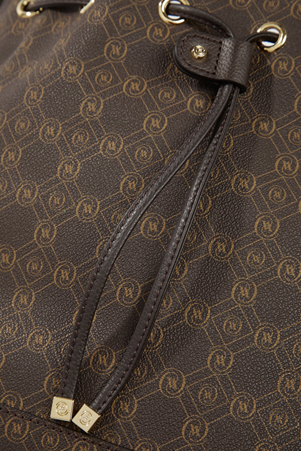 BEIGE MONOGRAM BAG 7