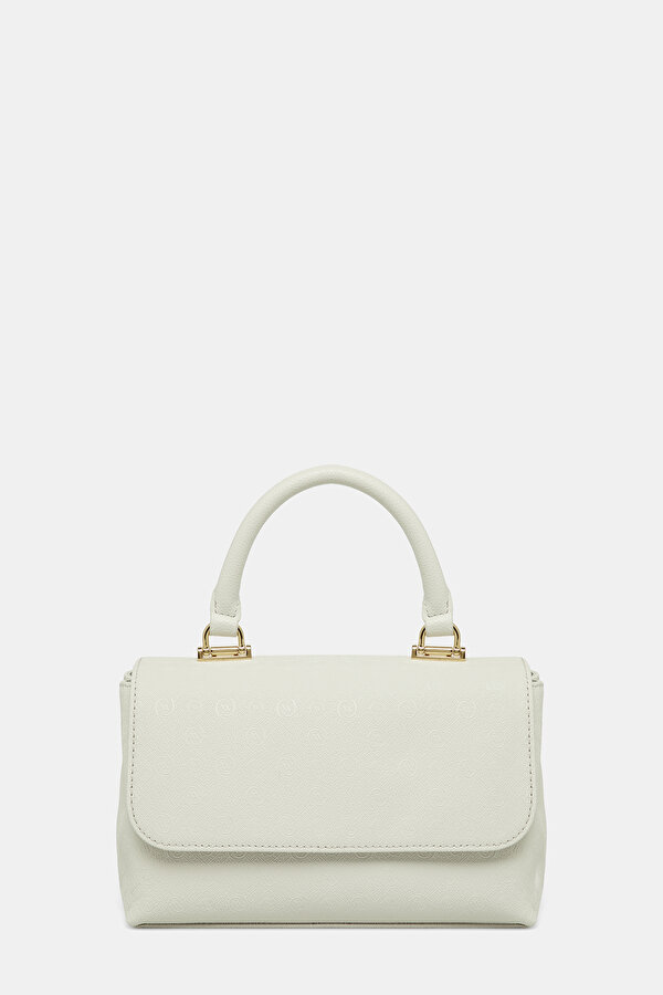 CREAM MONOGRAM BAG