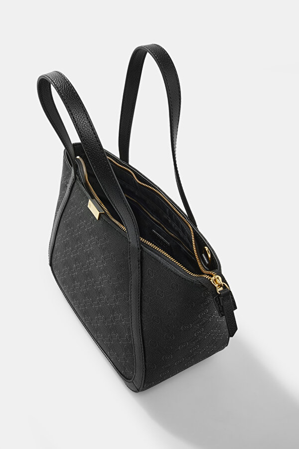 BLACK MONOGRAM BAG 6