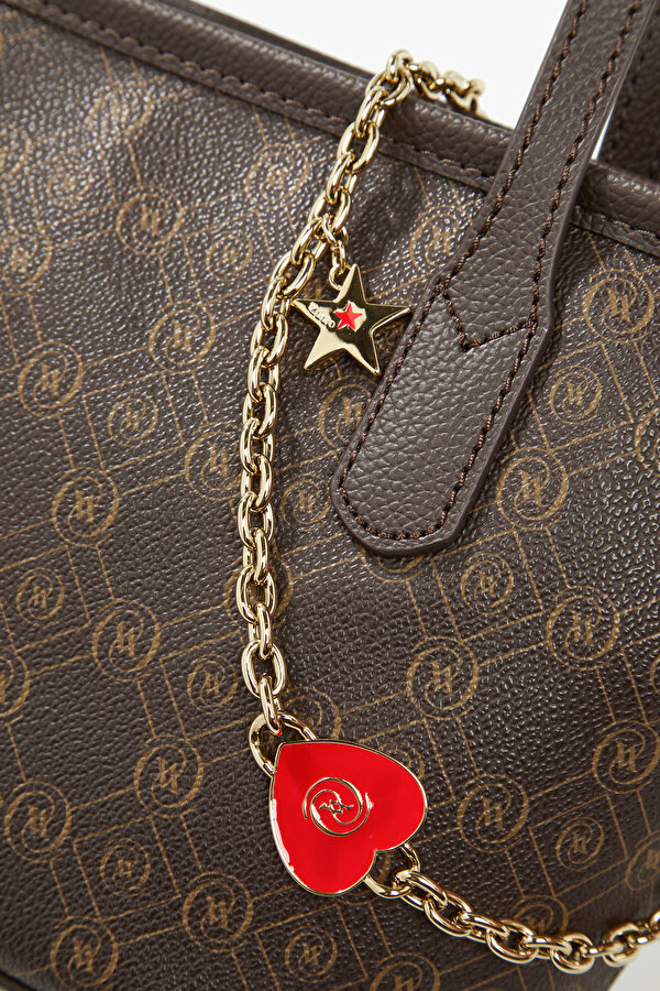 BEIGE MONOGRAM BAG 6