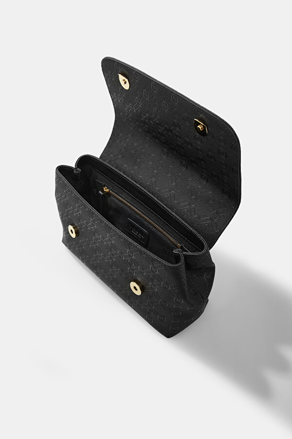 BLACK MONOGRAM BAG 6