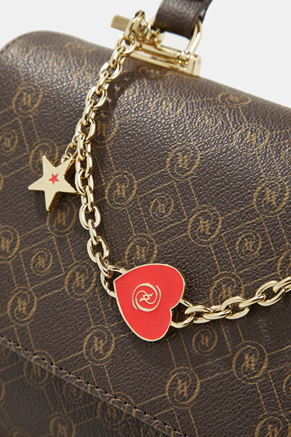 BEIGE MONOGRAM BAG 6