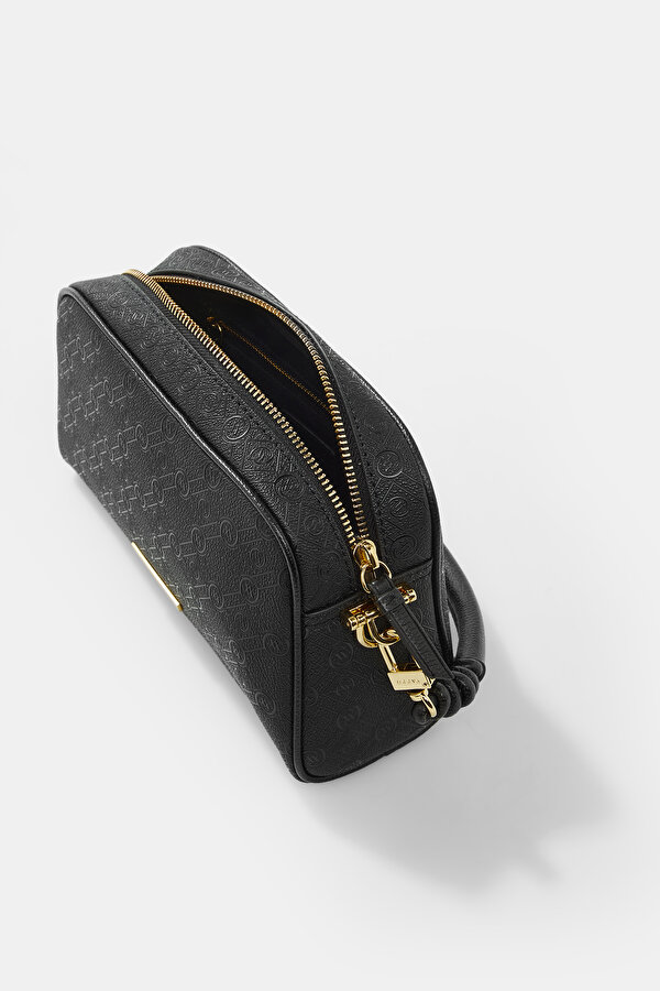 BLACK MONOGRAM BAG 7