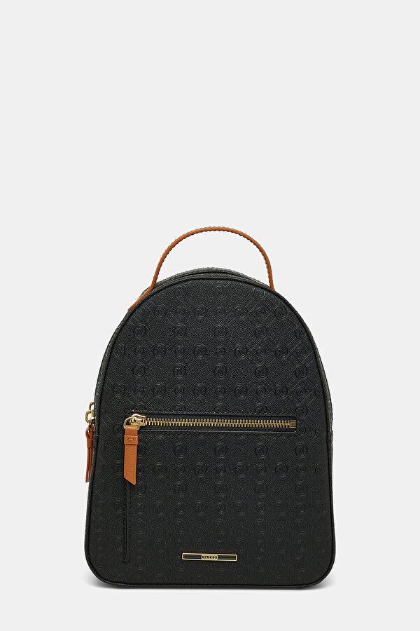TAN MONOGRAM BAG